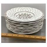12 Wedgwood plates