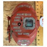Vintage ADT fire alarm box