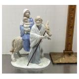 Porcelain Flight to Egypt figure