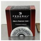 Box of Federal 20 gauge shotgun shells