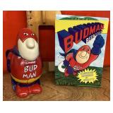 Bud Man beer stein