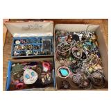 Group of costume jewelry