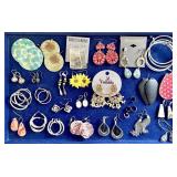 Costume jewelry earrings