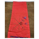 Unfinished beaded cloth