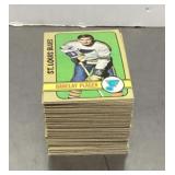 Group of 1972-73 Hockey cards