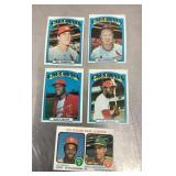 5 St Louis Cardinals baseball cards