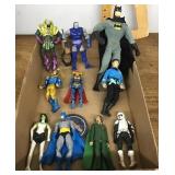 Flat of action figures