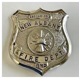 New Albany Indiana Fire Department badge