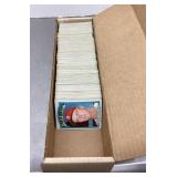 Box of 1972 Topps baseball cards
