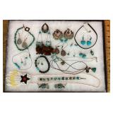Southwest beaded and turquoise jewelry