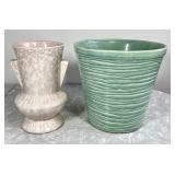 McCoy and Brush McCoy pottery vases