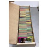 Box of 1975 Topps baseball cards
