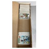 Box with 1973 & 1977 Topps baseball cards