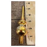 Mini mercury glass tree topper