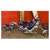 3 St. Louis themed motorcycles