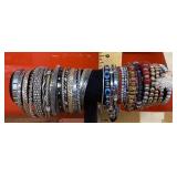 Costume jewelry bracelets
