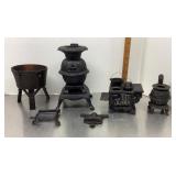 Cast iron miniatures lot