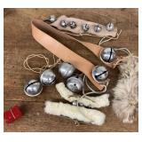 Assorted Native American ceremonial bells