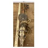 Native American ceremonial staff