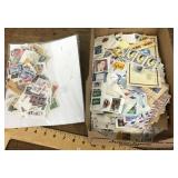 Large lot of stamps