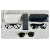 Designer glasses and glasses cases