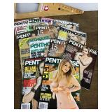 Collection of adult magazines