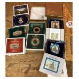 Collection of boxed Christmas ornaments