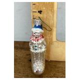 Clown mercury glass ornament