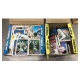 2 boxes of loose baseball cards