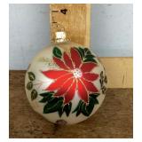 Mercury glass Christmas ornament