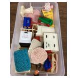 Collection of dollhouse furniture