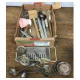 Kitchen primitives and silverplate