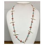 Native American necklace Jesse Monongye (?)