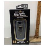 NEW dual rotary travel shaver