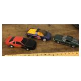 3 model cars