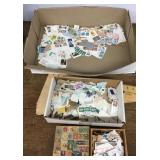 Large lot of stamps