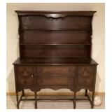 Welsh dresser w/removable hutch top