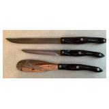 Cutco knives and spatula