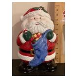 Santa cookie jar