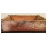 Pepsi-Cola wooden crate