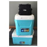 3 coolers