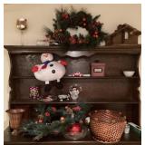 Assorted holiday and home decor