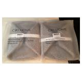 2 NEW woven cotton rope pop up baskets