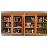 Contents of upper kitchen cabinets