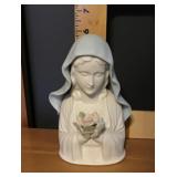 Porcelain Madonna figure