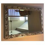 Large decorative wall mirror