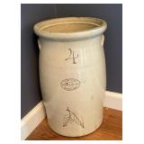 4 gallon Union Stoneware crock