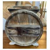 Antique barrel butter churn