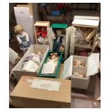 Porcelain dolls group