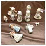 Precious Moments and assorted figurines